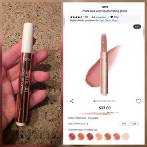 Tarte Maracuja Juicy Lip Plumping Gloss - Primrose